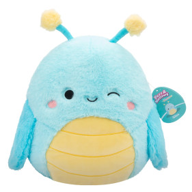 SQK - Medium Plush (12" Squishmallows) (Giles - Blue Grasshopper - Fuzzamallows)