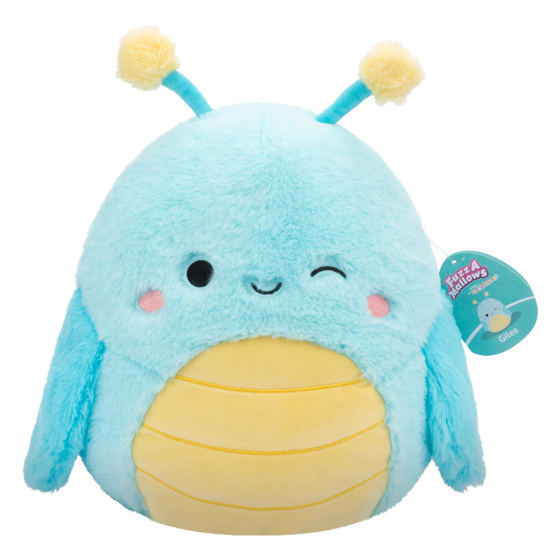 SQK - Medium Plush (12" Squishmallows) (Giles - Blue Grasshopper - Fuzzamallows) SQK - Medium Plush (12" Squishmallows) (Giles - Blue Grasshopper - Fuzzamallows)