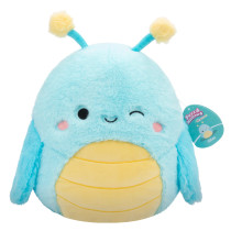SQK - Medium Plush (12" Squishmallows) (Giles - Blue Grasshopper - Fuzzamallows)