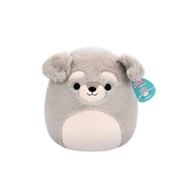 SQK - Medium Plush (12" Squishmallows) (Shaun - Grey Schnauzer - Fuzzamallows) SQK - Medium Plush (12" Squishmallows) (Shaun - Grey Schnauzer - Fuzzamallows)