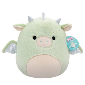 SQK - Medium Plush (12" Squishmallows) (Drew - Green Dragon - Fuzzamallows)chnauzer - Fuzzamallows)