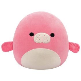SQK Large Plush (16" Squishmallows) (Coral Manatee W/White Belly)
