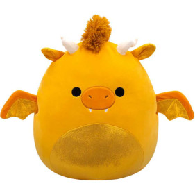 SQK Large Plush (16" Squishmallows) (Gold Dragon W/Sparkle Belly)