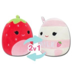 Jeux d'imagination pour enfants - SQK - Little Plush (5" Squishmallows) (Strawberry to Strawberry Milk - Flipamallows) - Livr...