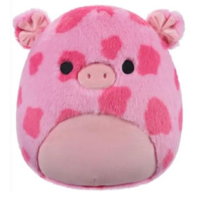 SQK - Medium Plush (12 Inch Squishmallow) (Gwnedle - Pink Spotted Pig - Fuzzamallows)