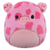 SQK - Medium Plush (12 Inch Squishmallow) (Gwnedle - Pink Spotted Pig - Fuzzamallows)