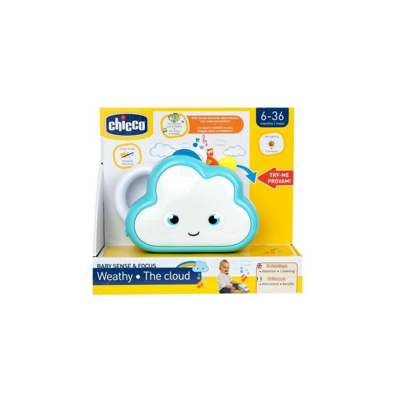 Baby Senses - Weathy le nuage (Forme, Son, couleur, mélodie) Baby Senses - Weathy le nuage (Forme, Son, couleur, mélodie)