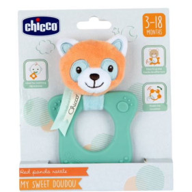 Hochet Panda Roux