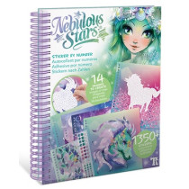 Livre créatif - Peinture par autocollants