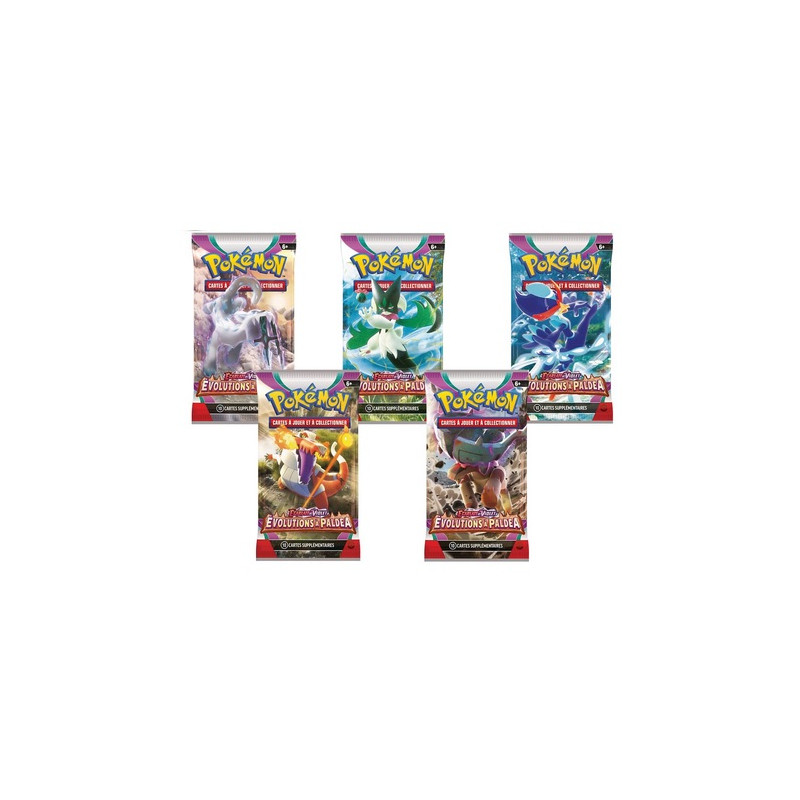 Pokémon Booster Evolutions à Paldea