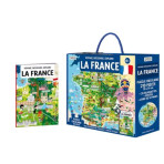Puzzles pour enfants - Voyage, Découvre, Explore - La France - Livraison rapide Tunisie