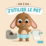 Livres pour enfants - Pas à pas - J'utilise le pot - Livraison rapide Tunisie