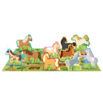 Puzzles pour enfants - Q-Box Le monde des poneys - Livraison rapide Tunisie