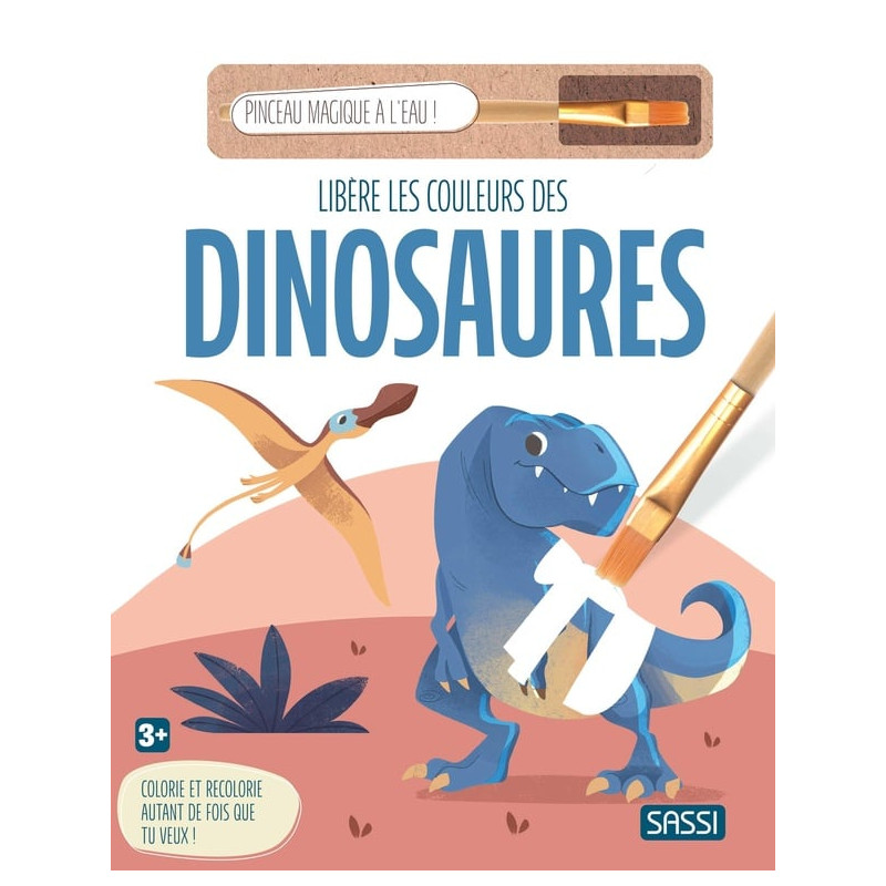 Libère les couleurs - Peinture Les dinosaures