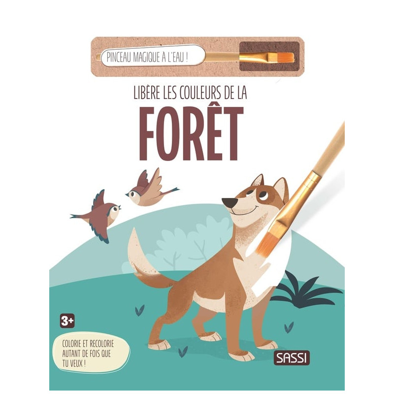 Libère les couleurs - Peinture La forêt