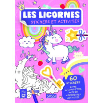 Stickers et activités - Les licornes