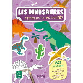 Stickers et activités - Les dinosaures