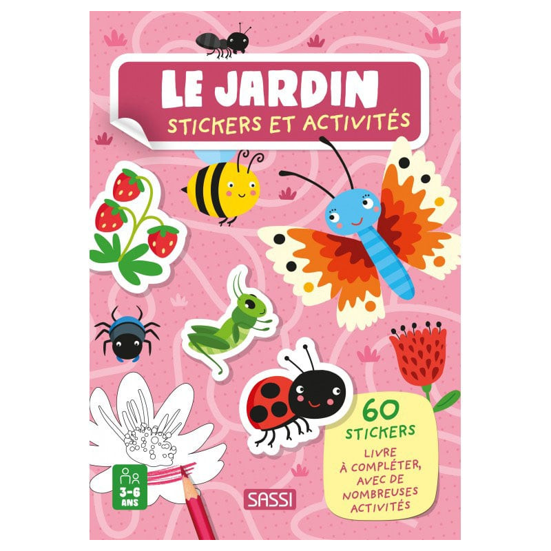 Stickers et activités - Le jardin