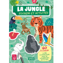 Livres pour enfants - Stickers et activités - La jungle - Livraison rapide Tunisie