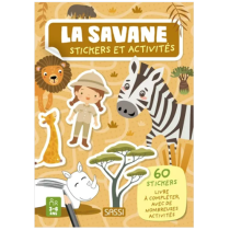 Stickers et activités - La savane