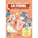 Livres pour enfants - Stickers et activités - La ferme - Livraison rapide Tunisie