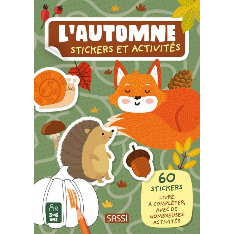 Stickers et activités - L'automne