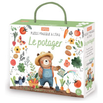 Puzzle magique à l'eau - Le potager