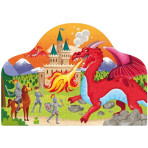 Puzzles pour enfants - Livre et puzzle fantasy - Chevaliers et dragons - Livraison rapide Tunisie
