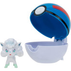 Jeux d'imagination pour enfants - Clip 'N' Go - Alolan Vulpix - Livraison rapide Tunisie