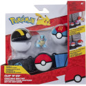 Jeux d'imagination pour enfants - Clip 'N' Go Poke Ball Belt - Squirtle - Livraison rapide Tunisie