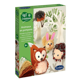 ART & CREATIONS - ANIMAUX EN POMPONS