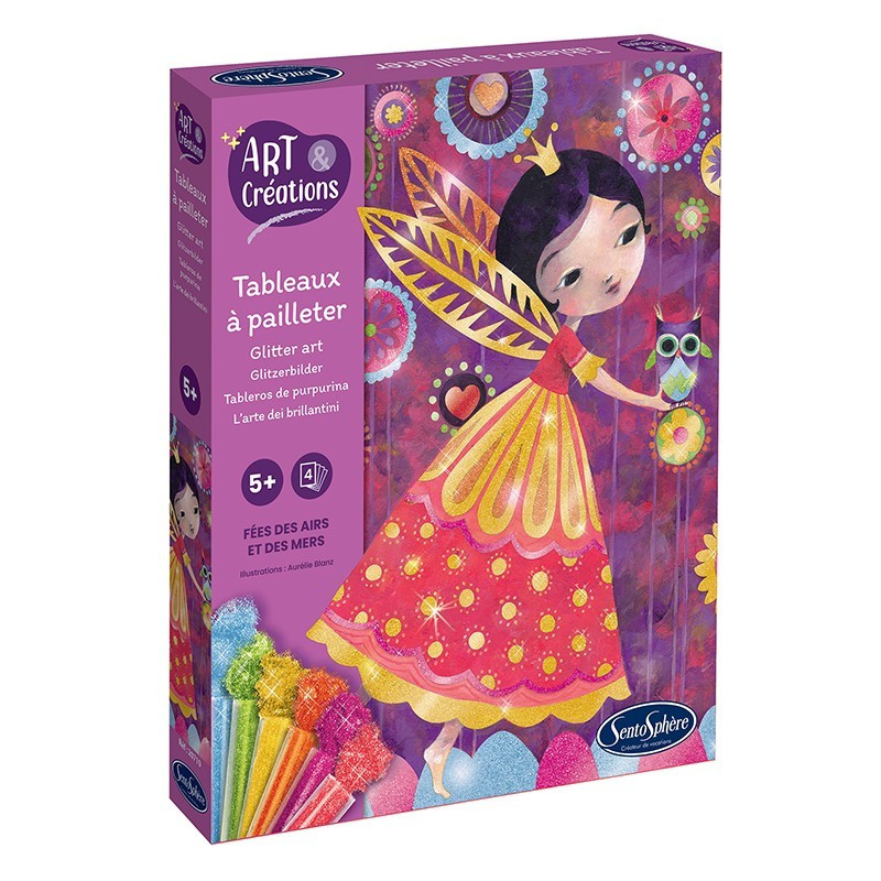 Loisirs créatifs pour enfants - ART & CREATIONS - TABLEAUX A PAILLETER - FEES DES AIRS ET DES MERS - Livraison rapide Tunisie Loisirs créatifs pour enfants - ART & CREATIONS - TABLEAUX A PAILLETER - FEES DES AIRS ET DES MERS - Livraison rapide Tunisie