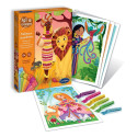 Loisirs créatifs pour enfants - ART & CREATIONS - TABLEAUX A PAILLETER - PRINCESSES DU MONDE - Livraison rapide Tunisie