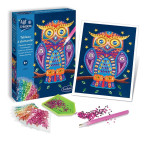 Loisirs créatifs pour enfants - ART & CREATIONS - TABLEAU A DIAMANTER - HIBOU - Livraison rapide Tunisie