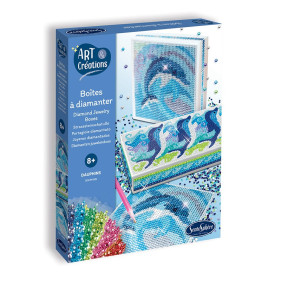 ART & CREATIONS - BOITES A BIJOUX - DAUPHINS