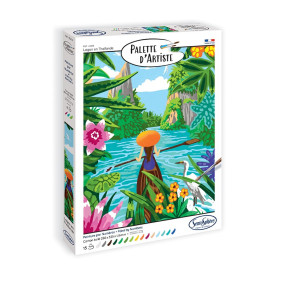 PALETTE D'ARTISTE Lagon en Thaïlande