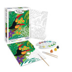 Loisirs créatifs pour enfants - PALETTE D'ARTISTE Les Toucans - Livraison rapide Tunisie