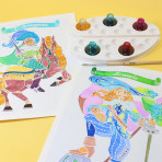 Loisirs créatifs pour enfants - AQUARELLUM JUNIOR - LES 3 MOUSQUETAIRES - Livraison rapide Tunisie