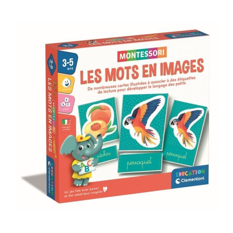 Montessori - Les mots