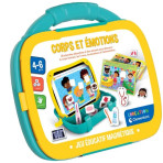 Jeux éducatifs pour enfants - Mallette magnétique - Corps & émotions - Livraison rapide Tunisie