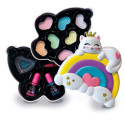 Loisirs créatifs pour enfants - Crazy Chic - PALETTE DE MAQUILLAGE CHAT - ARC EN CIEL - Livraison rapide Tunisie