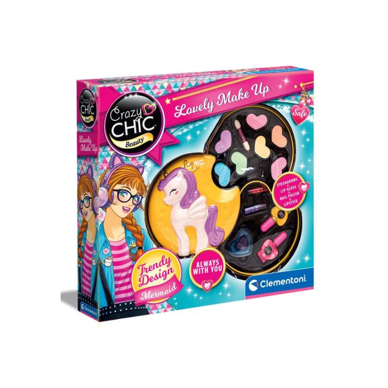 Crazy Chic - Trousse de maquillage licorne