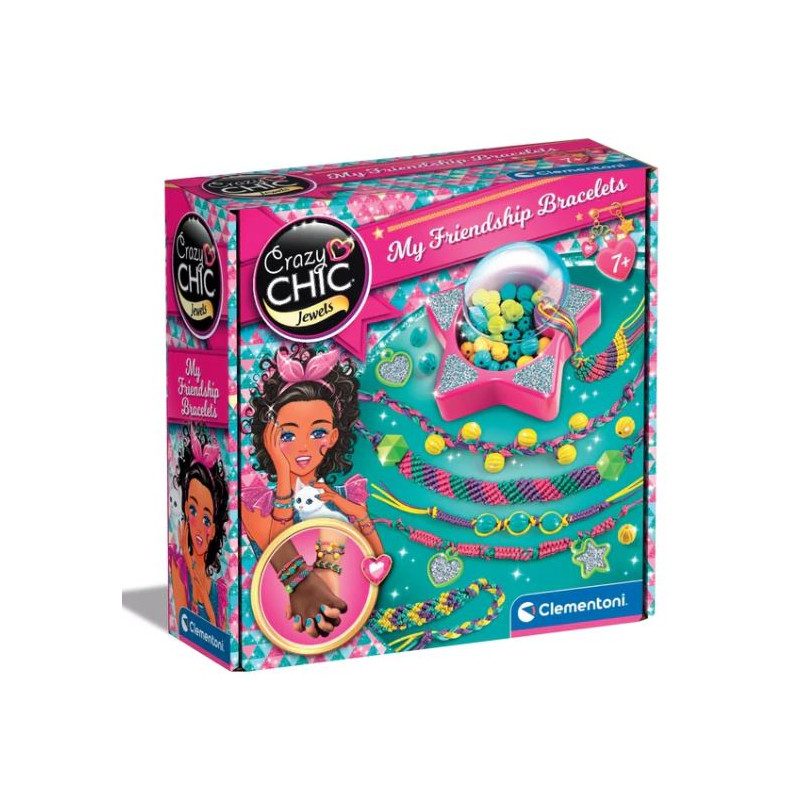 Crazy Chic -  Coffret création de bracelets de l'amitié