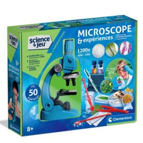 Science & Jeu Laboratoire : Coffret Microscope & expériences