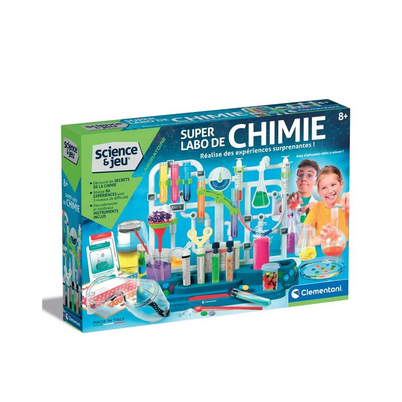 Loisirs créatifs pour enfants - Coffret scientifique - La chimie extraordinaire - Livraison rapide Tunisie Loisirs créatifs pour enfants - Coffret scientifique - La chimie extraordinaire - Livraison rapide Tunisie