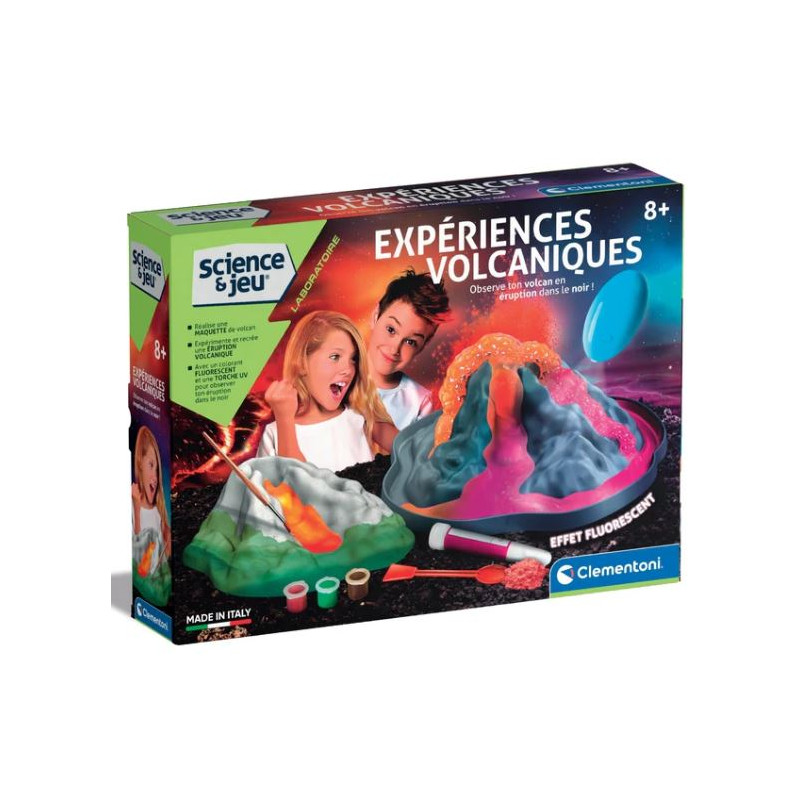 Loisirs créatifs pour enfants - EXPÉRIENCES VOLCANIQUES - EFFET FLUORESCENT - Livraison rapide Tunisie Loisirs créatifs pour enfants - EXPÉRIENCES VOLCANIQUES - EFFET FLUORESCENT - Livraison rapide Tunisie
