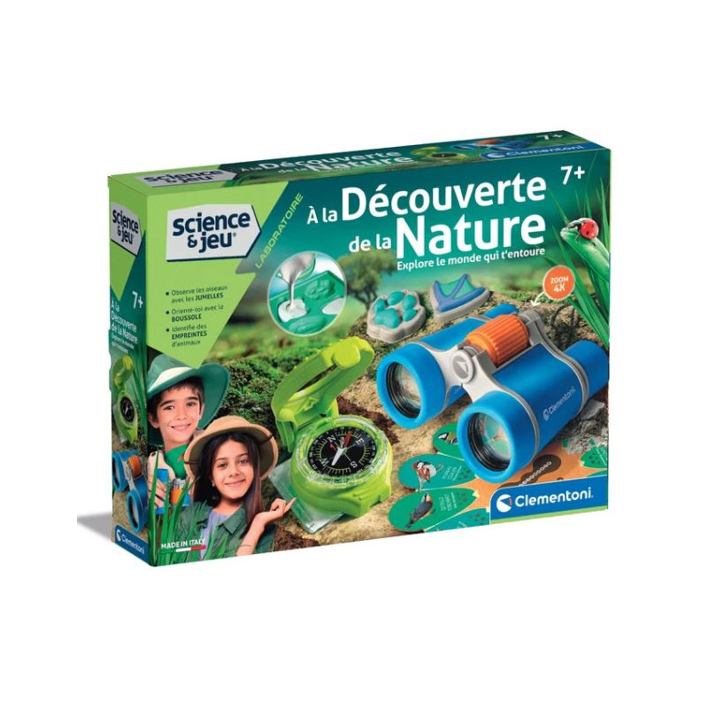 Science & Jeu Laboratoire  : A LA DÉCOUVERTE DE LA NATURE