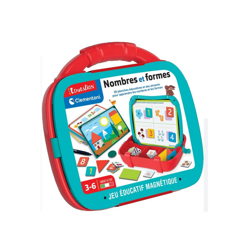 MALLETTE chiffres et formes MAGNETIQUES
