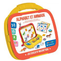 Jeux éducatifs pour enfants - MALLETTE LETTRES ET ANIMAUX MAGNETIQUES - Livraison rapide Tunisie