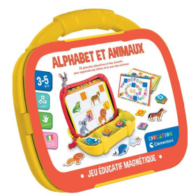 MALLETTE LETTRES ET ANIMAUX MAGNETIQUES